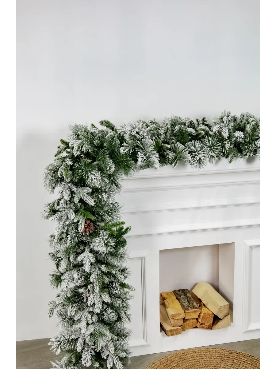 Garland Decorated with pines