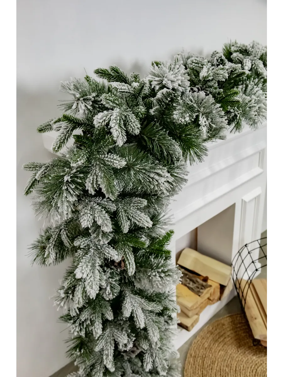 Garland Decorated with pines