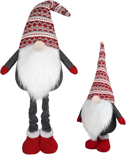 Large Standing Christmas Gnome – 101 cm